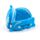 Relaxeazzz Adoramals Blu the Dolphin Delfin Plüsch Reisekissen & Schlafmaske 