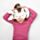 Relaxeazzz Adoramals Frances the Rabbit Hase Plüsch Reisekissen & Schlafmaske 