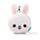 Relaxeazzz Adoramals Frances the Rabbit Hase Plüsch Reisekissen & Schlafmaske 