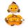 Relaxeazzz Adoramals Finley the Clownfish Plüsch Reisekissen & Schlafmaske 