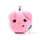 Relaxeazzz Adoramals Oscar the Pig Schwein Plüsch Reisekissen & Schlafmaske 
