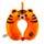 Relaxeazzz Adoramals Alfie the Tiger Memoryschaum-Reisekissen