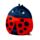 Squidglys Adorabugs Tilly the Ladybug Marienkäfer Plüschtier