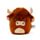 Squidglys Highland Coo Kuh Plüschtier