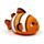 Swapseazzz Adoramals Ocean Meerestiere Clownfisch 2 in 1 Reisekissen & Plüschtier
