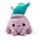 Swapseazzz Adoramals Ocean Oktopus Tintenfisch 2 in 1 Reisekissen & Plüschtier