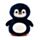 Swapseazzz Adoramals Ocean Meerestiere Pinguin 2 in 1 Reisekissen & Plüschtier