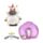 Swapseazzz Adoracorns Einhorn 2 in 1  Reisekissen & Plüschtier