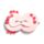 Relaxeazzz Adoramals Maddie the Axolotl Reisekissen & Schlafmaske
