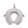 Relaxeazzz Adoramals Archie the Shark Hai Plüsch Memoryschaum-Reisekissen