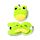 Relaxeazzz Adoramals Silas the Frog Frosch Reisekissen & Schlafmaske