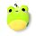 Relaxeazzz Adoramals Silas the Frog Frosch Reisekissen & Schlafmaske