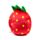 Squidglys Foodiemals Elidi the Strawberry Erdbeere Plüschfigur