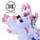 Relaxeazzz Minecraft Axolotl Plüsch Reisekissen & Schlafmaske