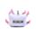 Relaxeazzz Minecraft Axolotl Plüsch Reisekissen & Schlafmaske