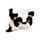 Relaxeazzz Minecraft Panda Plüsch Reisekissen & Schlafmaske
