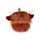Relaxeazzz Highland Coo Kuh Plüsch Reisekissen & Schlafmaske