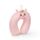 Relaxeazzz Adoracorns Bella the Unicorn Einhorn Kinder-Reisekissen aus Memory-Schaumstoff