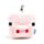 Relaxeazzz Minecraft Pig Plüsch Reisekissen & Schlafmaske