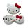 Relaxeazzz Hello Kitty Plüsch Reisekissen & Schlafmaske