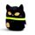 Squidglys Spooky Schwarze Katze Plüschfigur