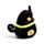 Squidglys Spooky Schwarze Katze Plüschfigur