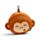 Relaxeazzz Adoramals Jeremy the Monkey Affe Plüsch Reisekissen & Schlafmaske