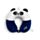 Relaxeazzz Adoramals Susu the Panda Plüsch Memoryschaum-Reisekissen