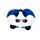 Relaxeazzz Adoramals Susu the Panda Plüsch Memoryschaum-Reisekissen