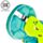 Relaxeazzz Adoramals Schildkröte Plüsch Reisekissen & Schlafmaske