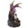 Dark Legends Drache auf Burg mit LED-Kristall