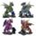 Enchanted Nightmare Wahrsager-Drache mit Kristallkugel