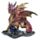Enchanted Nightmare Wahrsager-Drache mit Kristallkugel