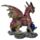 Enchanted Nightmare Wahrsager-Drache mit Kristallkugel