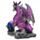 Enchanted Nightmare Wahrsager-Drache mit Kristallkugel