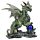 Enchanted Nightmare Wahrsager-Drache mit Kristallkugel