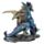 Enchanted Nightmare Wahrsager-Drache mit Kristallkugel