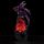 Dark Legends Drache auf LED-Kristallhöhle