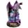 Dark Legends Großer Drache auf Drachenei-Geode LED-Dekoration
