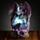 Dark Legends Großer Drache auf Drachenei-Geode LED-Dekoration