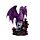 Enchanted Nightmare Amethyst Wald-Spirit Drache auf Totenkopf