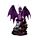 Enchanted Nightmare Amethyst Wald-Spirit Drache auf Totenkopf