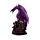 Enchanted Nightmare Amethyst Wald-Spirit Drache auf Totenkopf