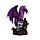 Enchanted Nightmare Amethyst Wald-Spirit Drache auf Totenkopf