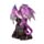 Dark Legends Hüter der Todespforte Amethystdrache LED-Dekoration