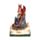 Dark Legends Feuerdrache auf verzauberter Märchenburg LED-Dekoration