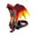 Dark Legends Verteidiger der Nacht Obsidian Feuerdrache