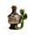 Elements Babydrache mit Zaubertrankflasche 