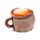 Foodiemals Cappuccino Plüsch Türstopper