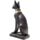 Ägypten Bastet Katze Schwarz